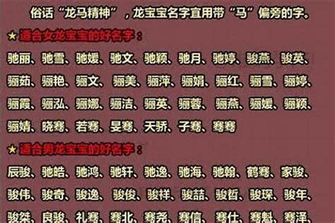 屬龍名字|属龙取名宜用字大全,属龙起名字用什么字最好